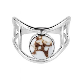 Wild Horse Jasper 925 Sterling Silver Ring (REXT127-3)