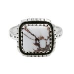 Wild Horse Jasper 925 Sterling Silver Ring (REXT126-5)