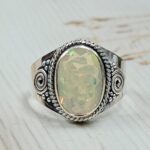 Ethiopian Opal 925 Sterling Silver Ring (RS4-227)