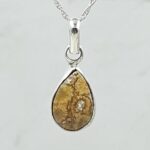 Plum Root Agate 1" 925 Sterling Silver Pendant (RS17-606)