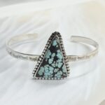 Hubei Turquoise 925 Sterling Silver Bracelet (RS32-165)
