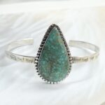 Hubei Turquoise 925 Sterling Silver Bracelet (RS32-158)