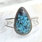 Hubei Turquoise 925 Sterling Silver Bracelet (RS32-161)