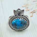 Persian Turquoise Size US 6 925 Sterling Silver Ring (RS69-136)