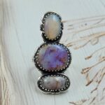 Australian Opal Size US 10 925 Sterling Silver Ring (RS5-100)