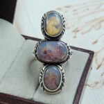 Australian Opal Size US 10 925 Sterling Silver Ring (RS5-115)