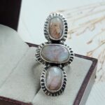 Australian Opal Size US 9 925 Sterling Silver Ring (RS5-78)
