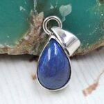 Black Opal 0.75" 925 Sterling Silver Pendant (RS29-357)