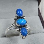 Paraiba Ethiopian Opal 925 Size US 11 Sterling Silver Ring (RS17-671)
