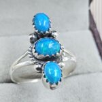 Paraiba Ethiopian Opal 925 Size US 9 Sterling Silver Ring (RS17-645)