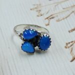 Paraiba Ethiopian Opal 925 Size US 7 Sterling Silver Ring (RS17-622)