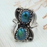 Paraiba Opal 925 Sterling Silver Ring (RS29-343)