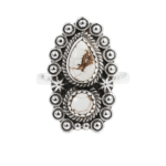 Wild Horse Jasper 925 Sterling Silver Ring (REXT142-33)