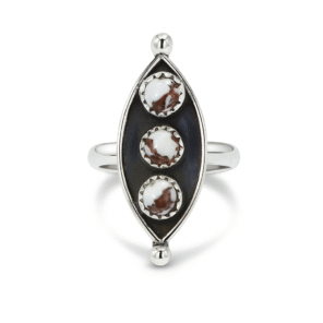 Wild Horse Jasper 925 Sterling Silver Ring (REXT145-7)