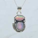 Aurora Opal 1" 925 Sterling Silver Pendant (RS4-224)