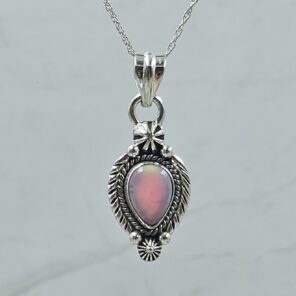 Aurora Opal 1" 925 Sterling Silver Pendant (RS4-226)