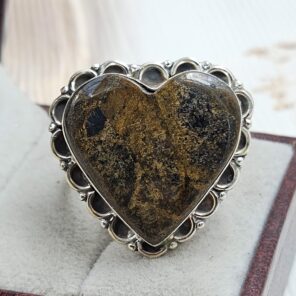 Boulder Opal Size US 7 925 Sterling Silver Ring (RS49-121)