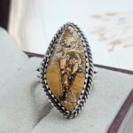 Maligano Jasper Size US 7 925 Sterling Silver Ring (RS23-97)