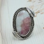 Cinnabar Size US 7 925 Sterling Silver Ring (RS23-141)