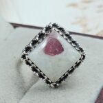 Cinnabar Size US 6 925 Sterling Silver Ring (RS23-142)