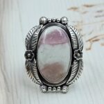 Cinnabar Size US 9 925 Sterling Silver Ring (RS23-129)