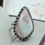 Cinnabar Size US 6 925 Sterling Silver Ring (RS23-147)