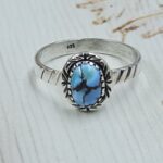 Golden Hills Turquoise Size US 10 925 Sterling Silver Ring (REXT23-222)