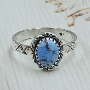 Golden Hills Turquoise Size US 9 925 Sterling Silver Ring (REXT23-204)