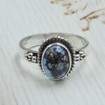 Golden Hills Turquoise Size US 6 925 Sterling Silver Ring (REXT23-173)