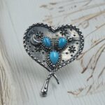 Kingman Turquoise Southwest 925 Sterling Silver Ring (REXT119-49)