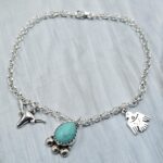 Wild Horse Jasper Southwest Charm Necklace (RS13-463)