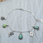 Wild Horse Jasper Southwest Charm Necklace (RS13-465)