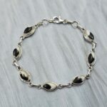White Buffalo Turquoise 7.5" 925 Sterling Silver Bracelet (REXT11-436)