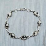 White Buffalo Turquoise 7.5" 925 Sterling Silver Bracelet (REXT11-448)