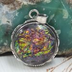 Sterling Opal 1.5" 925 Silver Pendant (RS20-251)