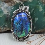 Sterling Opal 1.5" 925 Silver Pendant (RS20-223)