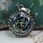 Sterling Opal 1.5" 925 Silver Pendant (RS20-257)