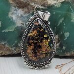 Sterling Opal 1.5" 925 Silver Pendant (RS20-200)