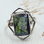 Sterling Opal Size US 8 925 Silver Ring (REXT25-84)