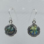Sterling Opal 1.5" 925 Silver Earring (RS20-343)