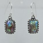 Sterling Opal 1.5" 925 Silver Earring (RS20-336)