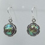 Sterling Opal 1.5" 925 Silver Earring (RS20-309)