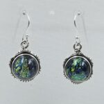 Sterling Opal 1.5" 925 Silver Earring (RS20-319)