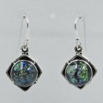 Sterling Opal 1.5" 925 Silver Earring (RS20-318)