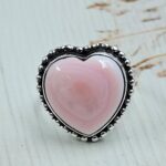 Pink Queen Conch 925 Sterling Silver Ring (RS114-341)