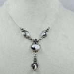 White Buffalo Turquoise 925 Sterling Silver Southwest Necklace (RS32-180)