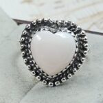 Pink Queen Conch 925 Sterling Silver Ring (RS115-11)