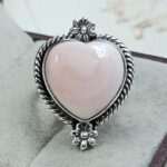 Pink Queen Conch 925 Sterling Silver Ring (RS115-13)