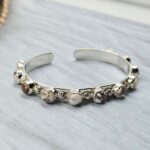 Wild Horse Jasper 925 Sterling Silver Bangle (REXT22-129)
