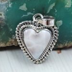 Pink Larimar 1" 925 Sterling Silver Pendant (REXT99-44)